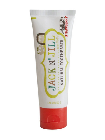 Jack N' Jill Natural Toothpaste, Strawberry - 1.76 oz tube
