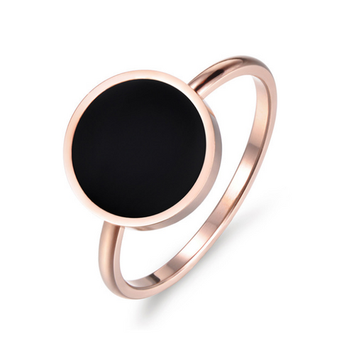 Vintage Wedding Ring for Women Minimalist Rose Gold